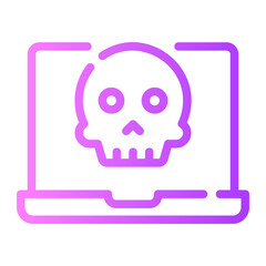 hacking gradient icon
