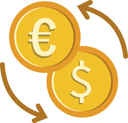 Currency Money Exchange Illustration
