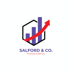 business graph icon vector