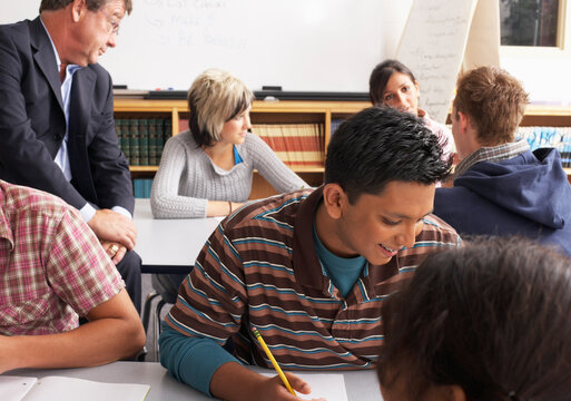 Students in Classroom