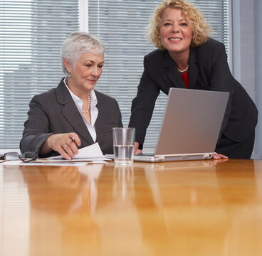 Businesswomen at Work