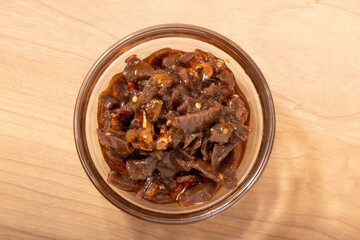 牛タン　ラー油