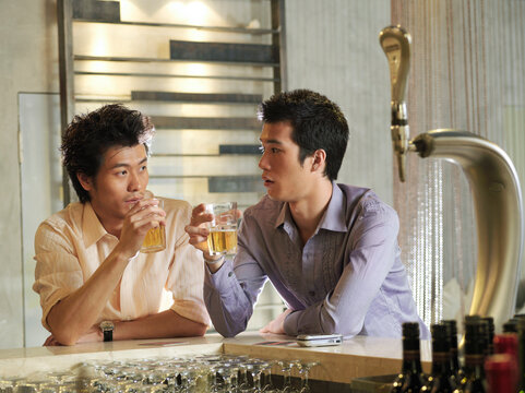Men at Bar