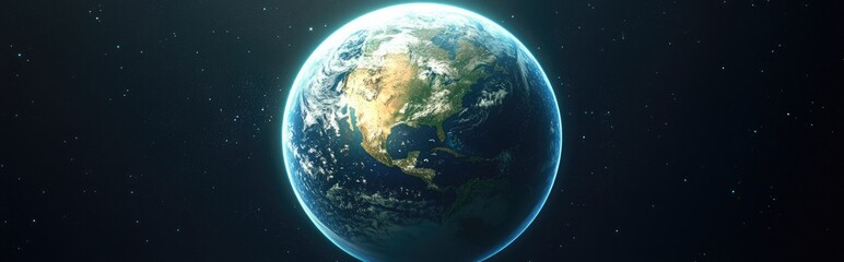 Fototapeta premium Isolated 3D cartoon rendering of a planet