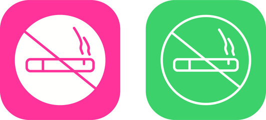 No Smoking Vector Icon