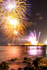 Ile de la Réunion,974,Paille en queue,usine,le gol, chien, feu d'artifice,cap jaune,falaise,paradis du fruit,cinema © Vincent DIjoux