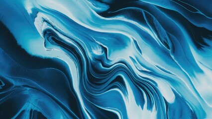 Dreamy abstract blue marble texture with a blurred gradient effect.