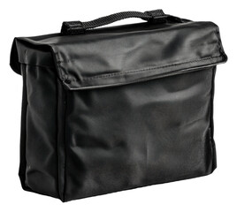 Naklejka premium PNG Compact black bag for versatile storage needs