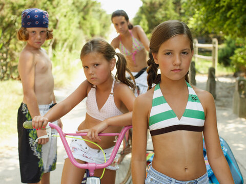 Portrait of a Group of Children