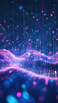 Dynamic 3D scatter plots and data points, surrounded by holographic grids and abstract light patterns, symbolizing advanced analytics 