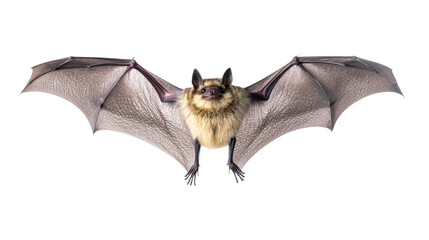 Obraz premium Majestic Bat Silhouetted Against Night Sky