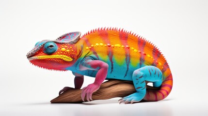 Fototapeta premium Vibrant Chameleon