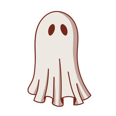 Fototapeta premium Retro Ghost Halloween