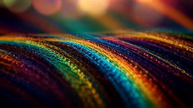 Flow data energy abstrak.slow motion efect.4K