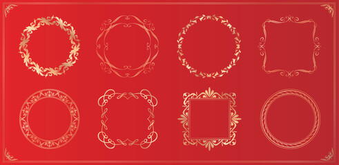 アンティークフレームセット