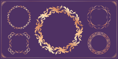 アンティークフレームセット