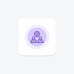 Business Team icon, team, corporate, group, workforce, editable vector, pixel perfect, illustrator ai file