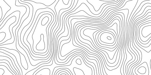Fototapeta premium Seamless vector topographic map background,Abstract topographic contours map background, Geographic mountain relief. Abstract lines background,Topography map art curve drawing. vector illustration.