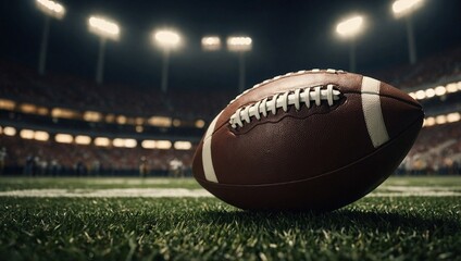 Obraz premium american football field