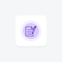 Content Creation icon, content, content creation icon, content creation illustration, content creation concept, editable vector, pixel perfect, illustrator ai file