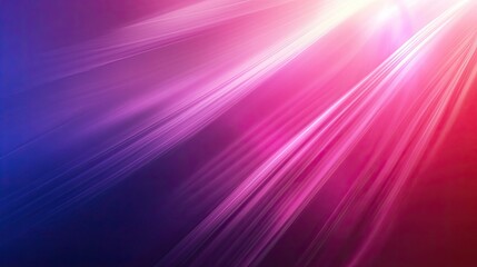 A smooth gradient background transitioning from deep purple to pink, with soft light flares for added depth.