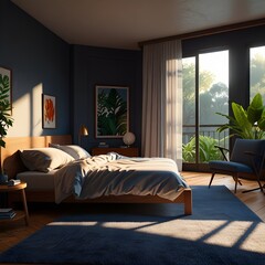 Fototapeta premium bed room