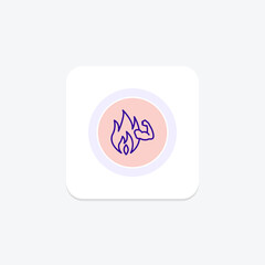 Calories Burned icon, burned, energy, expenditure, activity line icon, editable vector icon, pixel perfect, illustrator ai file