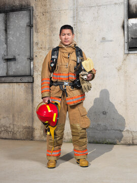 Portrait of Firefighter