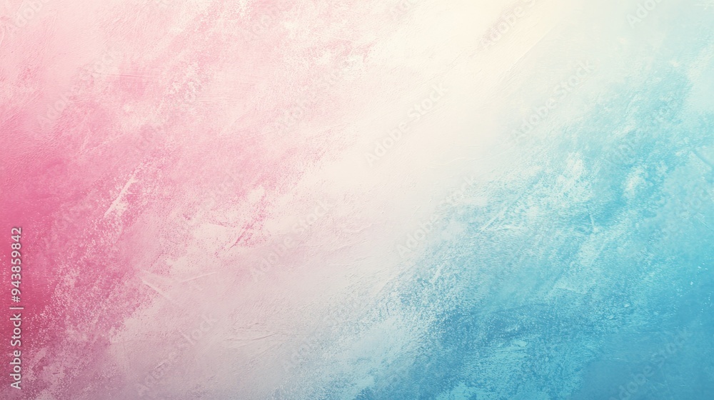 Aufkleber soft pastel gradient background transitioning from pink to blue, with subtle textures and light effe