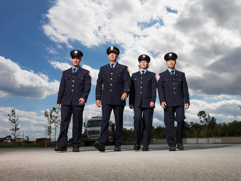 Portrait of Fire Fighters