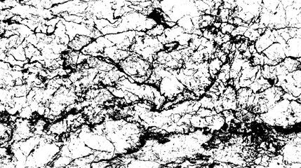 Texture of damaged wall with cracks. Scratched and cracked grunge urban background. Monochrome abstract texture. 