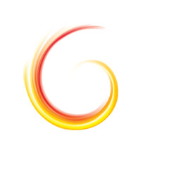 Ripple radial vibrant glossy golden template and space for text in glowing white center. Curvy art effect wavy fluid surface vivid terracotta color. Mixed fresh lemonade of citrus fruit dessert syrup 
