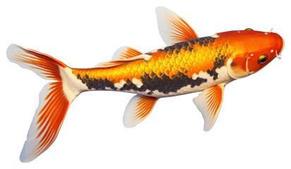 Fototapeta premium PNG Goldfish animal carp koi.