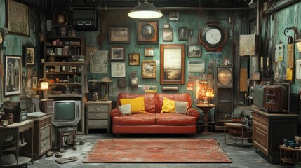 A glimpse into an individual's lifestyle through their integrated manner and possessions.