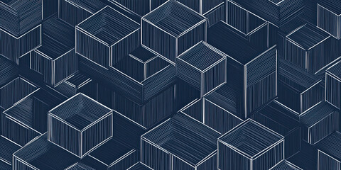 abstract cube background