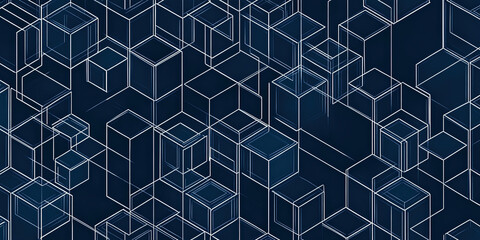 abstract cube background