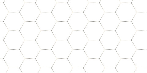 	
Seamless creative geometric Pattern of white hexagon white abstract hexagon wallpaper or background. 3D Futuristic abstract honeycomb mosaic white background. white hexagon geometric texture.