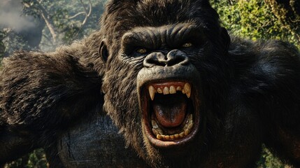 angry kingkong