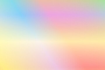 Soft curves and textured layers abstract flowing fabric-like shapes in blue, green and yellow tones. Calm colors vector gradient background palette