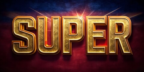 super text style effect