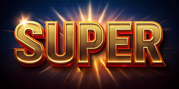 super text style effect