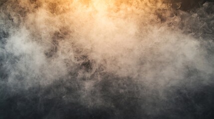 Fototapeta premium Smoke and Dust Effect Overlays. Artistic Elements for Digital Photography and Design. Abstract, Light, Hazy Textures, and Floating Particles for Mysterious Effects
