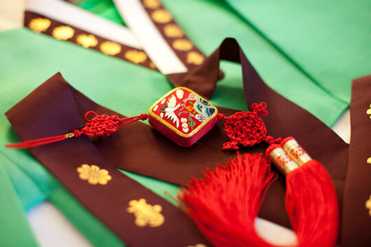 Traditional Korean Hanbok for Wedding