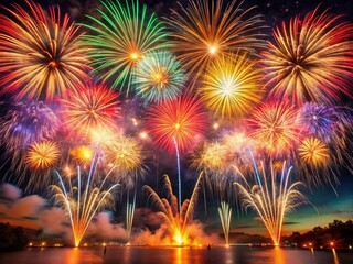 Eruptive Euphoria: The sheer power of fireworks and blasts fills the air with an electrifying charge of energy and exhilaration.