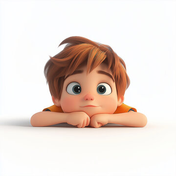 recommend clip art: A cartoon child lying on their stomach, reading a book