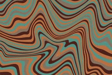 Obraz premium Abstract psychedelic groovy background. Vector.