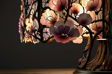 lantern in the garden