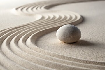 Minimalist Zen: Clean lines, neutral colors, simple compositions, calming and meditative.