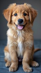 a chubby, adorable puppy