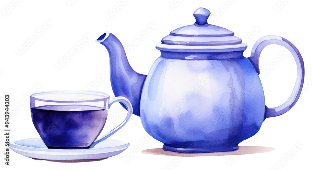 Wall mural png teapot cup porcelain drink.